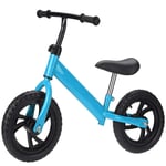 YARUMD FOOD Kids'bike,No Pedal Scooter Yo-Yo Balancing Car,12 Inch Children's Two-Wheel Bicycle,for 2-6 Years Old Children Learning Walk Two Wheels Sports Toys,Blue