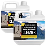 Caravan & Motorhome Cleaner Removes Black Streaks, Algae & More 2 x 2L