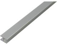 H-profil KAISERTHAL aluminium 7,9x20x1,5 mm 2 m