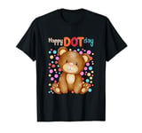 Polka Dot Day, Happy Dot Day 2023 Funny Bear T-Shirt