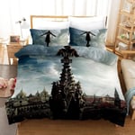 ZZX Duvet Cover Sets 3D The Games Printing 3 Piece Set Bedding 100% Microfiber Suitable For Birthday Gifts For Friends And Family,G- EU 240x220 cm
