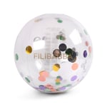 Filibabba FILIBABBA - Beach ball Alfie Rainbow Confetti (FI-03014)