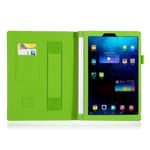 Lenovo Bernhoft Yoga Tablet 2 10.1 Läder Flip Fodral - Grön