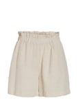 Viprisilla H/W Paberbag Shorts Cream Vila