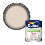 Dulux Quick Dry Gloss Paint For Wood And Metal - Natural Hessian 750Ml