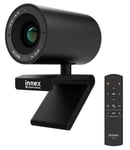 MONDODIGITALE-C570 Webcam 4K Grand Angle 120 Degrés Avec Suivi Ia,Cadrage Automatique Par Ia,Eptz,Webcam Avec Micro,Zoom Numérique 5X,Télécommande,Caméra De Conférence Pour Zoom,Microsoft Team