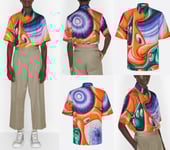 Dior Homme Kenny Net Cadavres D'Animaux Soie Multicolore Oblique Chemise XL