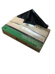 Venuscello® 200 Strong Premium Black Refuse Sacks - Rubbish Bags Bin, Liners Large/120G Pinch & Pull/"18X29X38"