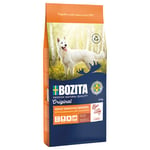 Ekonomipack: Bozita Original 2 x stora förpackningar Original Adult Sensitive Skin & Fur med lax & ris - vetefritt (2 x 12 kg)