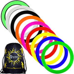 Flames 'N Games Mr Babache Pro Juggling Rings (Medium-32cm) + 1x Travel Bag per order Rings For Juggling Ideal For All Ages & Levels of Skill! *PRICE IS PER RING. (Green)