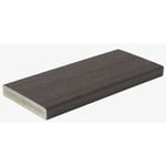 Fiberon Terrassebord graphite kompositt 24x137x4880 mm rettkant symmetry 