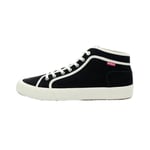 Kickers Unisex Arveiler Sneaker, Black/White, 3.5 UK