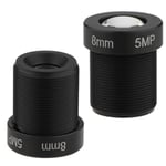 1/2.5'' Mount 8mm Cctv Lens High Definition 5mp Megapixel Ip