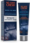 MENS Intimate Hair Removal FOR EXTRA SENSITVE GENTLE CREAM REMOVES PUBIC HAIRS