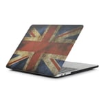 Macbook Pro 15.4-tum 2016 med touch (A1707) skyddsskal plast tryck på - Brittisk flagga