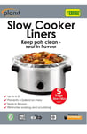 Slow Cooker Liners 30 x 55cm 5 Bags Up To 6.5L Keeps Pots Clean