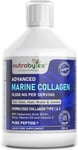 Marine Collagen Liquid 10000Mg Sugar Free, Hydrolysed Peptides | Hyaluronic Acid