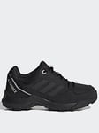 adidas Terrex Kids Unisex Hyperhiker Low Hike Shoe - Black, Black, Size 10 Younger