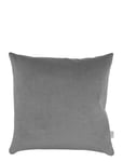 Pudebetræk-Velour Basic Home Textiles Cushions & Blankets Cushion Covers Grey Au Maison