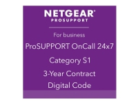 NETGEAR ProSupport OnCall 24x7 Category S1 - Teknisk kundestøtte - rådgivning via telefon - 3 år - 24x7