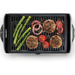 Electric Smokeless Indoor Grill W-Stick Cooking Surface Adjustable Temperature