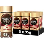 Nescafe Gold Blend Origins Cap Colombia Instant Coffee 95g, Pack of 6