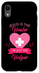 iPhone XR Christian Nurse Women’s Jesus The Healer Gospel Graphic RN Case