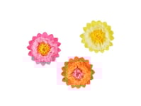 Mfp Papper Silkespapper Dekoration Blommor 35Cm 3St