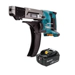 Makita DFR550Z Self-powered Screwdriver 1/4" 18V LXT 1 Battery 5.0 Ah BL18150B