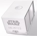 White / Black Double Deck Pod Deck Boks Star Wars Unlimited TCG - Kortspill fra Outland