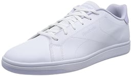 Reebok Royal Complete Clean 2 Basket Femme, Chaussures Blanches Lucid Lilas Blanc, 41 EU