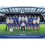 Be The Star Posters Chelsea FC Women's 21/22 Squad Poster A2 - Officially Licensed Product, Blue, 16.5 x 23.3 inches