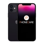 iPhone 12 Mini 64GB Svart - Bra Skick Svart