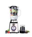 Blender Food Processor Glass Jug Smoothie Milkshake Maker Coffee Grinder 500W