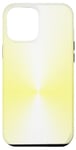 Coque pour iPhone 13 Pro Max Minimaliste Simple Couleur Jaune Pastel