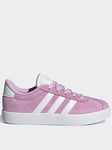 adidas Sportswear Girls Kids Vl Court 3.0 Trainers - Purple, Purple, Size 1 Older