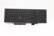 Lenovo ThinkPad T15g 2 P15 2 Keyboard German Black Backlit 5N21B44339