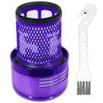 DYSON V12 HEPA Filter Detect Slim Vacuum Washable 971517-01 GENUINE + Dust Brush