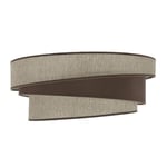 Abat-jour suspendu 50 x 40 x 22 cm avec diffuseur inclus pour éclairage décoratif et ambiances chaleureuses.