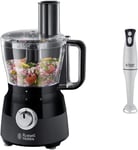 Russell Hobbs Desire Electric Food Processor, Bowl with 1.5L Usable Capacity, 1.