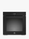 Bertazzoni Modern Series FMOD6117PTB1 60cm Self Cleaning Built-In Electric Single Oven, Black Glass