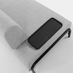 Soffa C.O - 3-sits, med bricka, Färg Grey, Utförande Small Tray