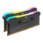 Corsair Vengeance RGB PRO SL Black 16GB 3200MHz AMD Ryzen Tuned DDR4 M