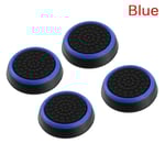Couvercles De Boutons De Manette En Silicone, Compatibles Avec Playstation4, Manette Ps4, Ps3, Ps2, Xbox One, Xbox 360, 4 Pièces-Blue