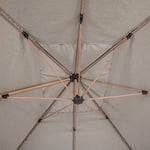 Hespéride - Toile de parasol Soly Noisette