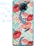 Xiaomi Poco F2 Pro Transparent Mobilskal Flora