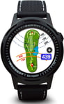 GolfBuddy W10 Golf GPS Watch, Black
