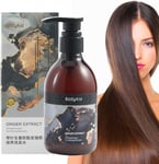 Ginger Shampoo - 300Ml Frizzy Hair Smoothing and Soothing Universal Shampoo,Dry 