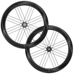 Campagnolo Bora Ultra WTO 60 Carbon Disc Clincher Road Wheelset - Black / N3W 12mm Front 142x12mm Rear Centerlock Pair 13 Speed 700c