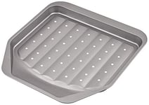 Judge Everyday JDAY50 Non Stick Perforated Chip Tray, Carbon Steel, Grey